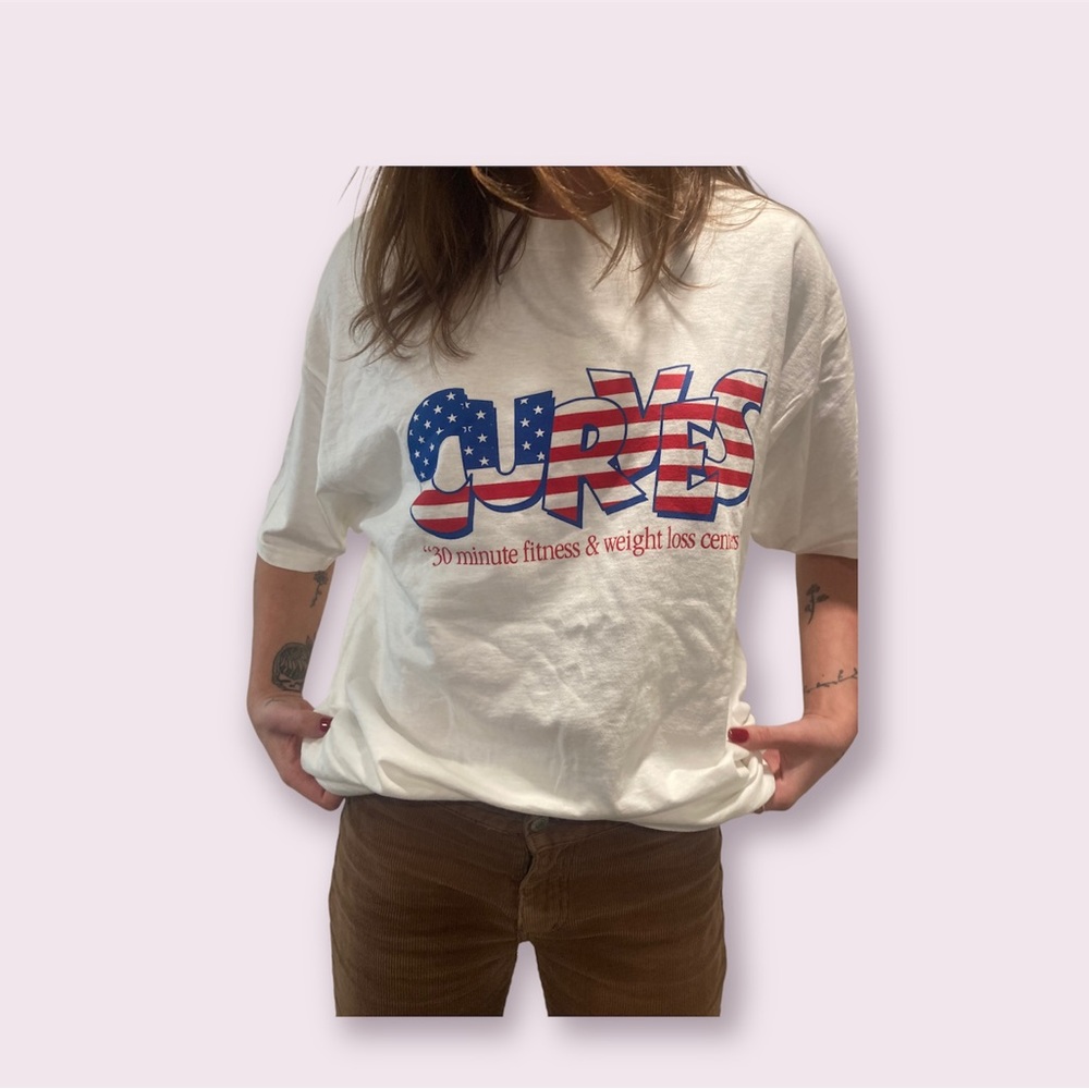 VINTAGE CURVES T SHIRT